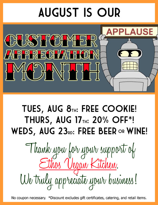 Customer Appreciation Month