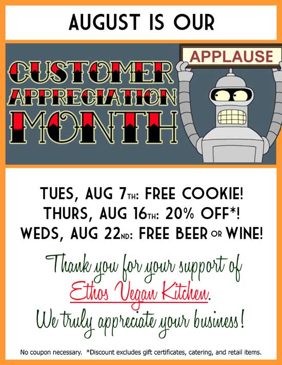 Customer Appreciation Month