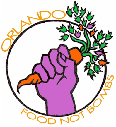 Orlando Food Not Bombs logo
